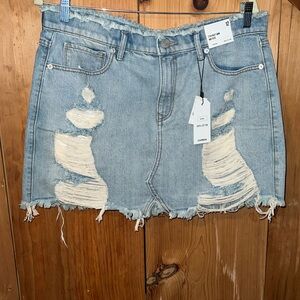 Express Jean skirt